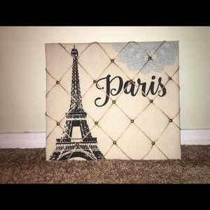 Paris themed wall decor